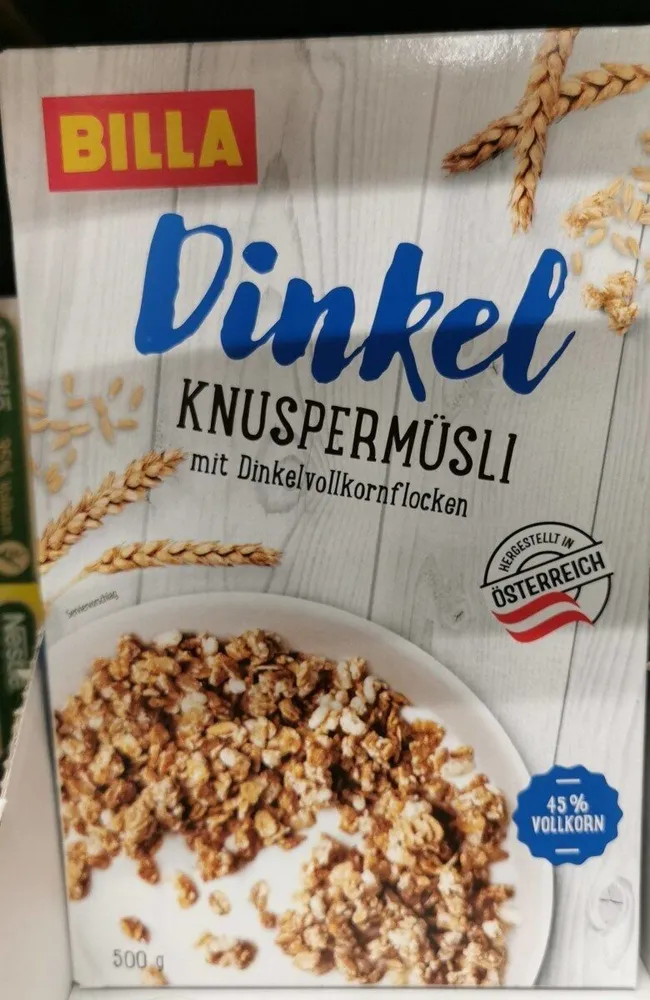 Dinkel knuspermüsli