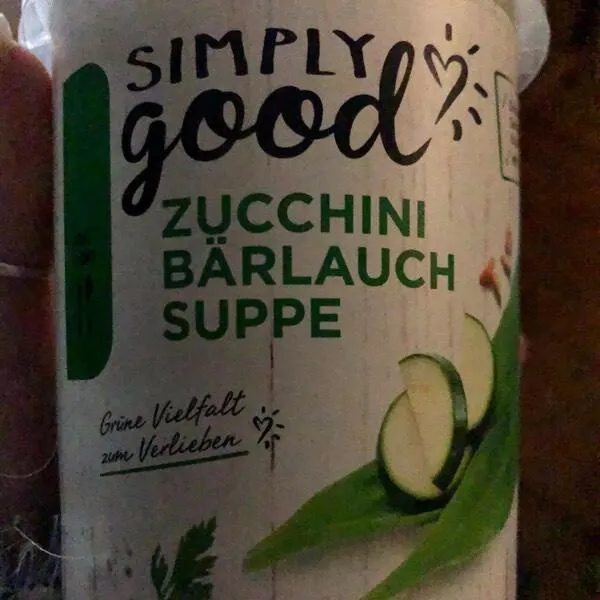 Zucchini Bärlauch Suppe