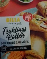 Frühlings Rollen Mit Huhn und Gemüse