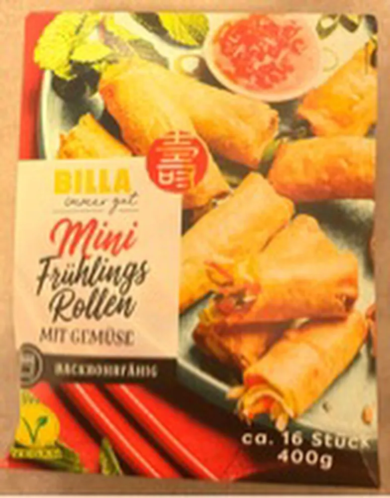 Mini Frühlingsrollen mit Gemüse
