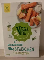 Stäbchen aus Sojaprotein