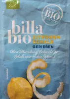 Zitronenschale gerieben