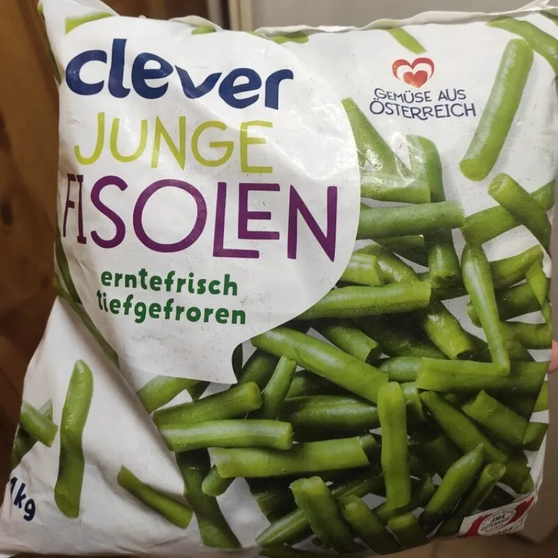Junge Fisolen