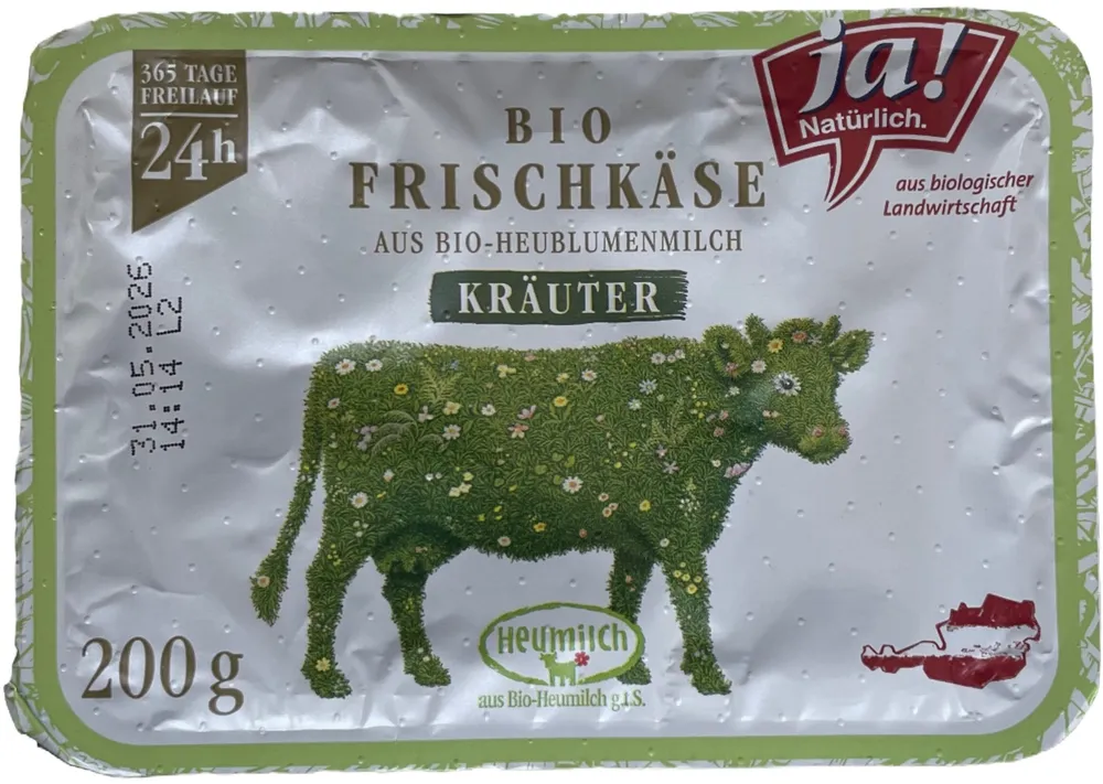 Bio Frischkäse Kräuter