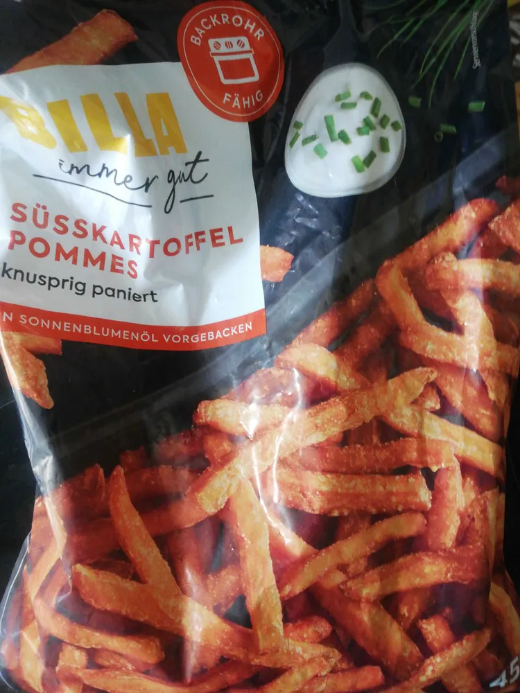 Süßkartoffel Pommes