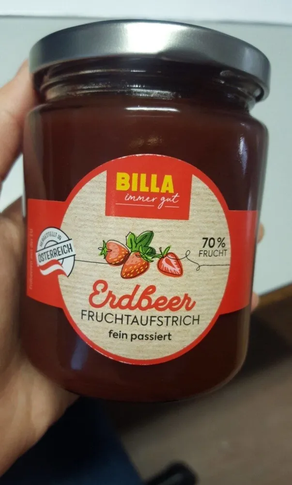Erdbeer Fruchtaufstrich