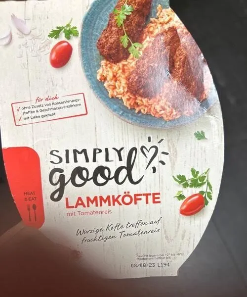 Reisfleisch tomate
