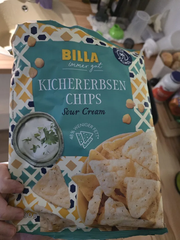 Kichererbsen Chips Sour Cream