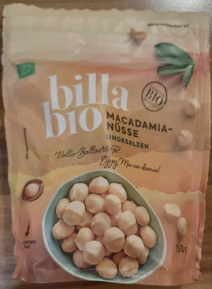 Macadamia-Nüsse ungesalzen