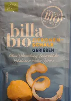 Zitronenschale gerieben