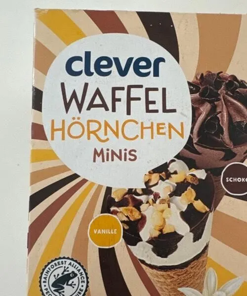 Waffelhörnchen Minis