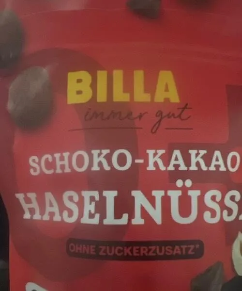 Schoko - Kakao Haselnüsse