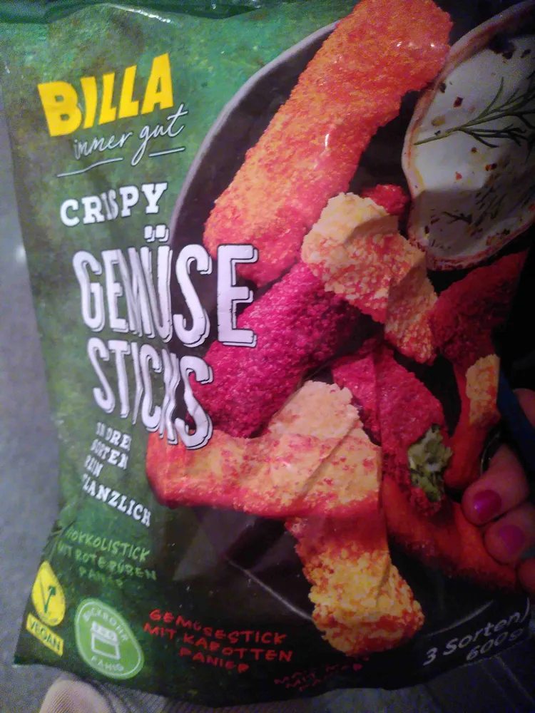 Crispy Gemüsesticks