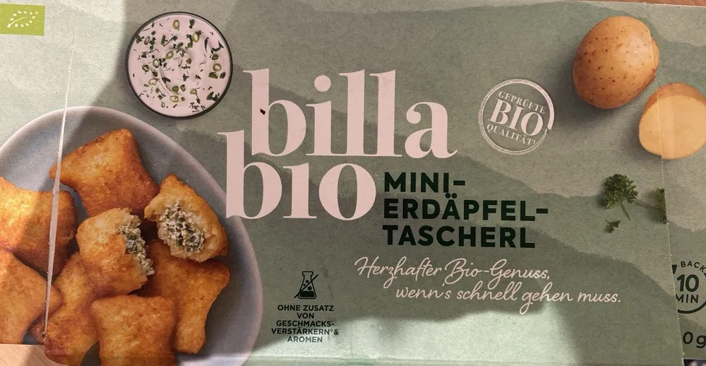 Mini erdäpfeltaschen