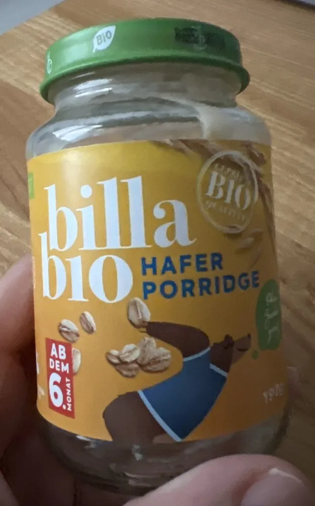 Baby Hafer Porridge