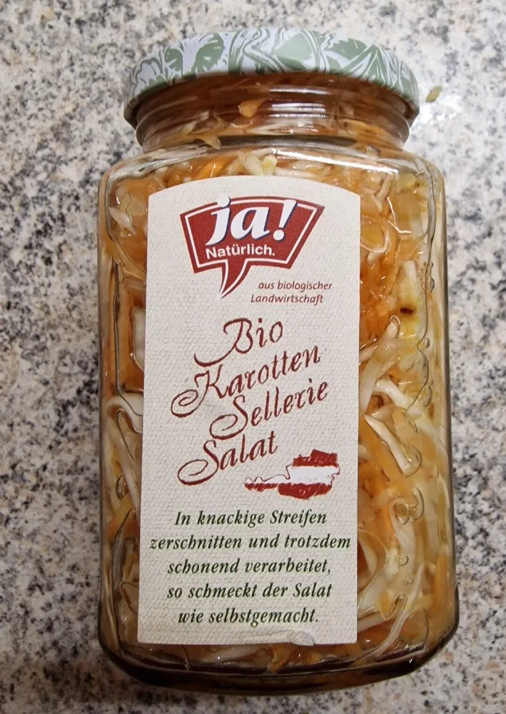 Bio Karotten Sellerie Salat