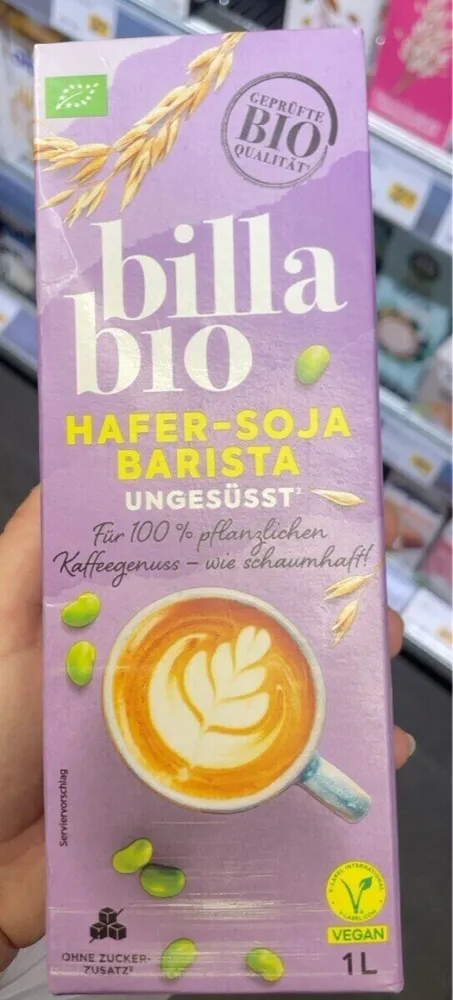 Hafer-Soja Barista Ungesüsst