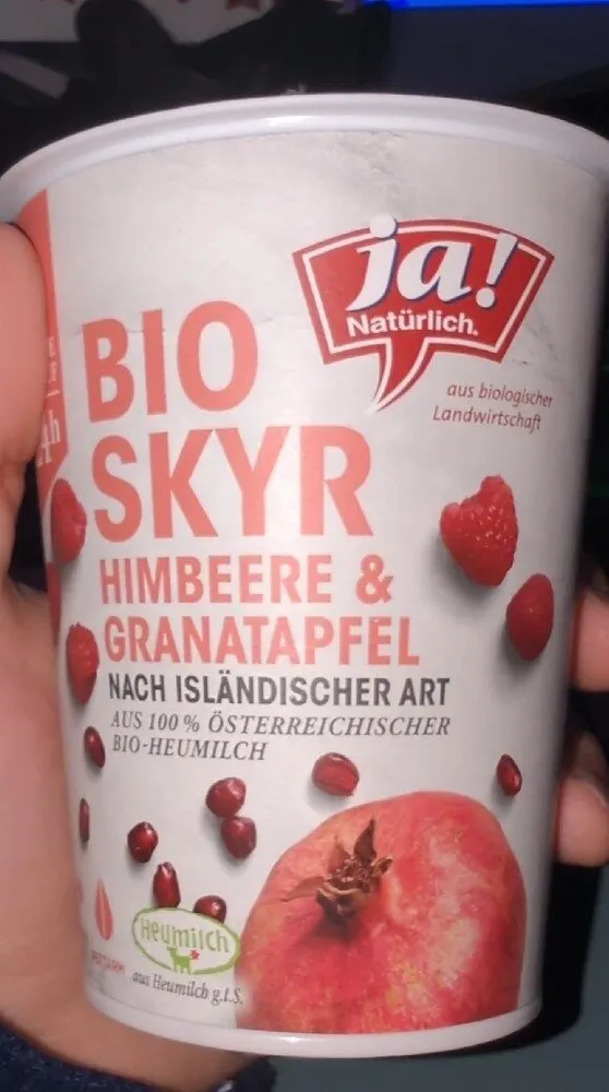 Bio Skyr Himbeere & Granatapfel