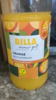 Orange mit Fruchtfleisch