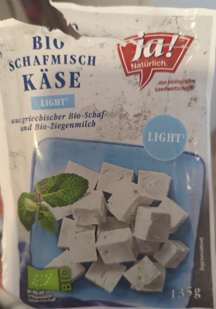 Bio Schafmisch Käse Light