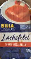 Lachsfilet Tomate-Mozarella
