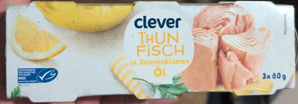 Thunfisch in Sonnenblumenöl