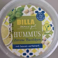 Hummus Zitrone Basilikum