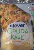 Gouda Käse gerieben