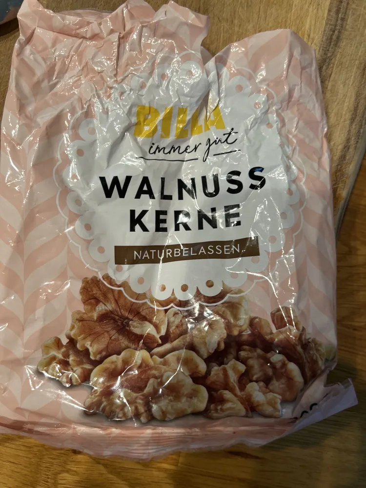 Walnusskerne naturbelassen