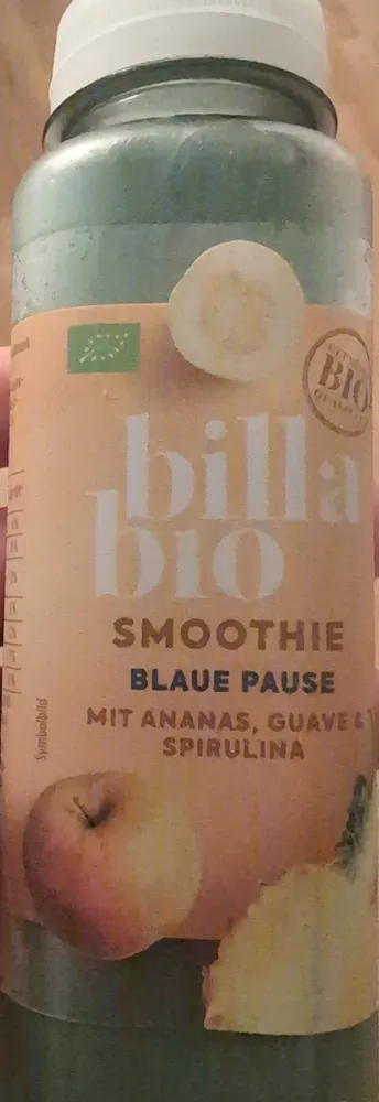 Billa Bio Smoothie Blaue Pause