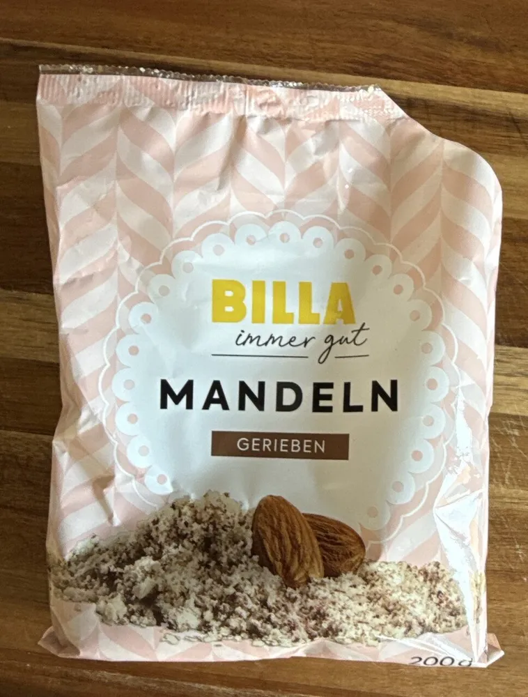 Mandel gerieben