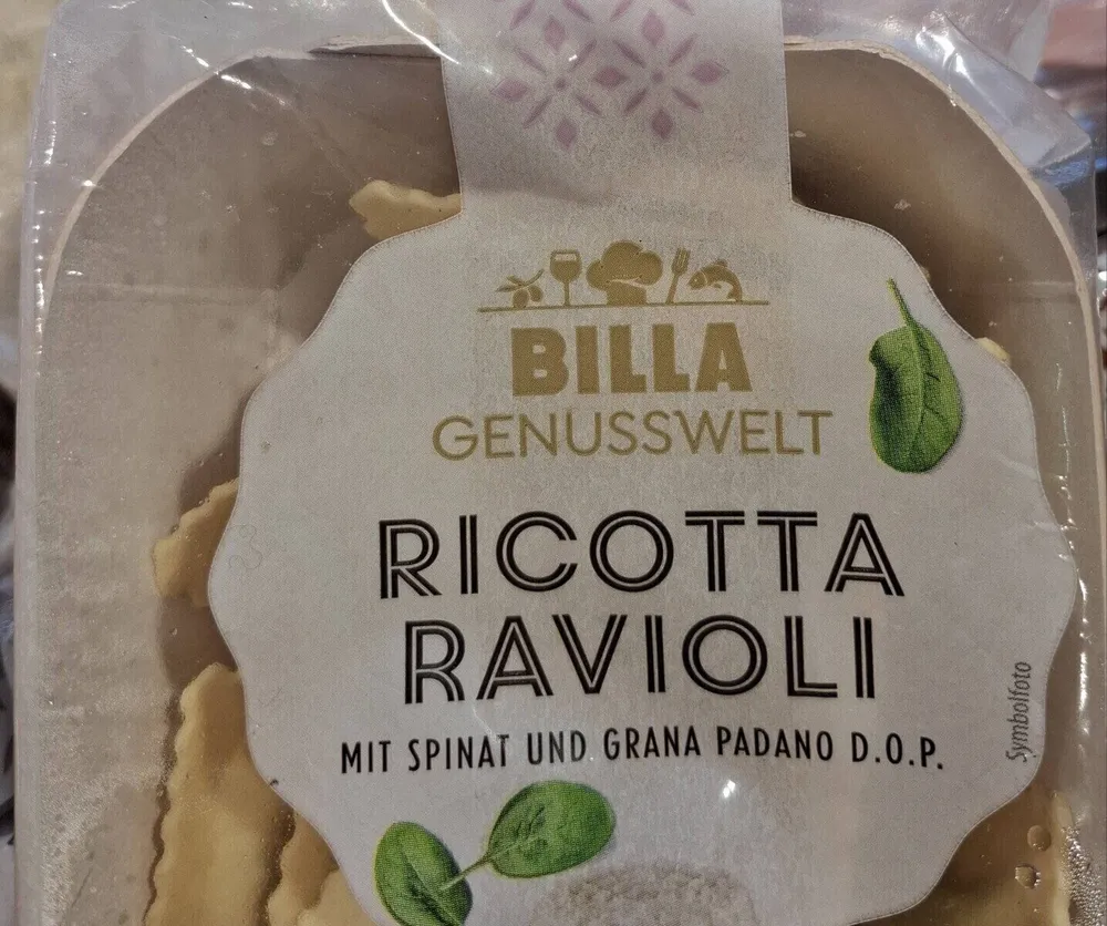 Ricotta ravioli