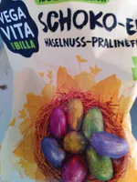 Schoko-Eier Haselnuss-Pralinefüllung