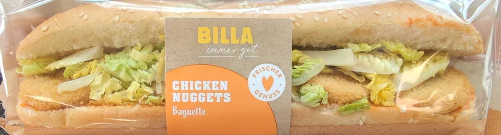 Chicken Nuggets Baguette