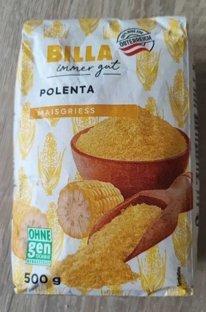 Billa immer gut Polenta