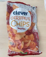 Geriffelte Paprika Chips