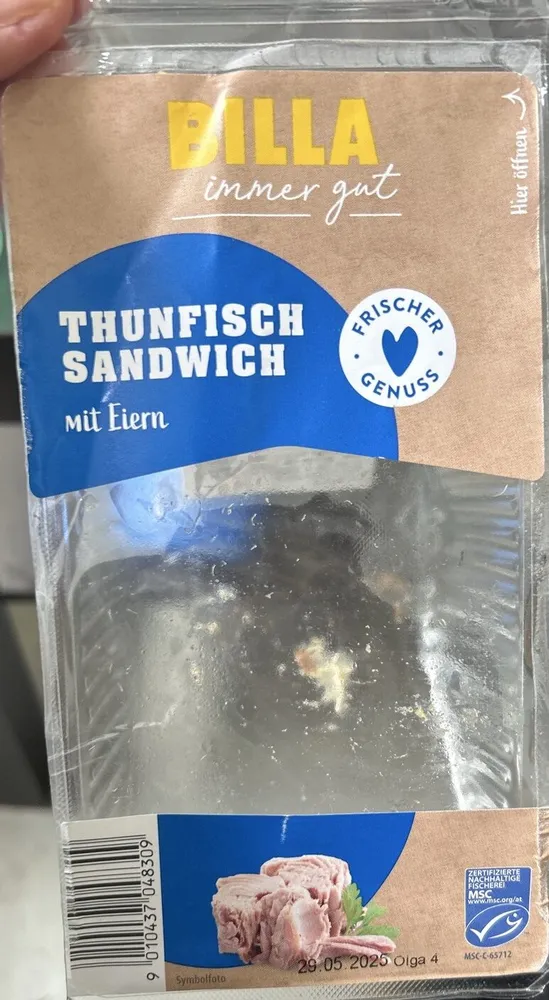 Thunfisch Sandwich
