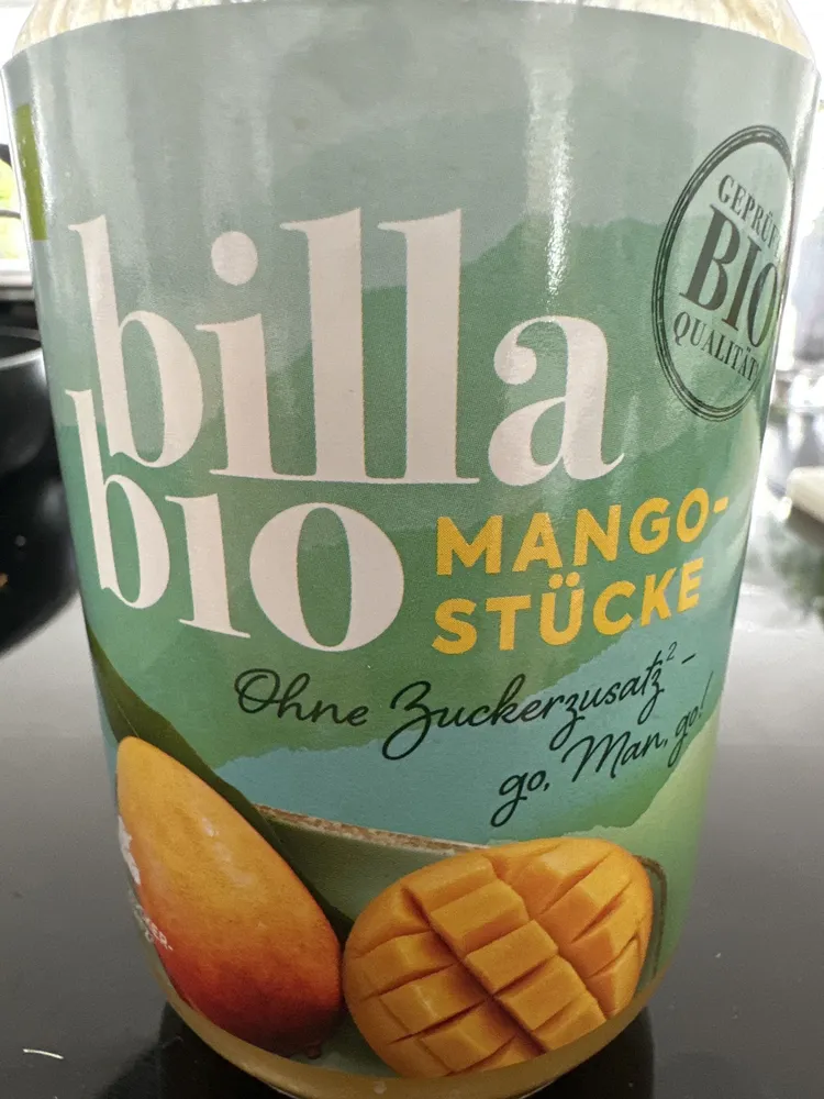 Mango-Stücke
