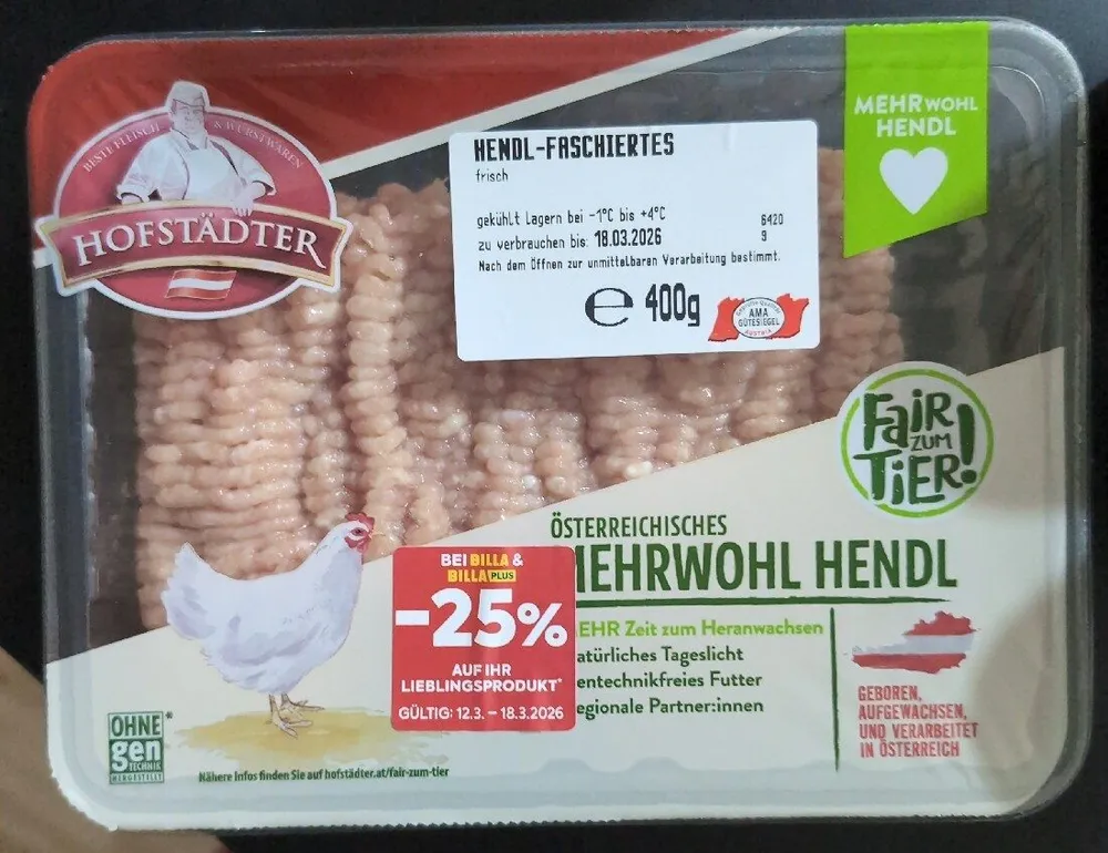 Hendl fashiertes