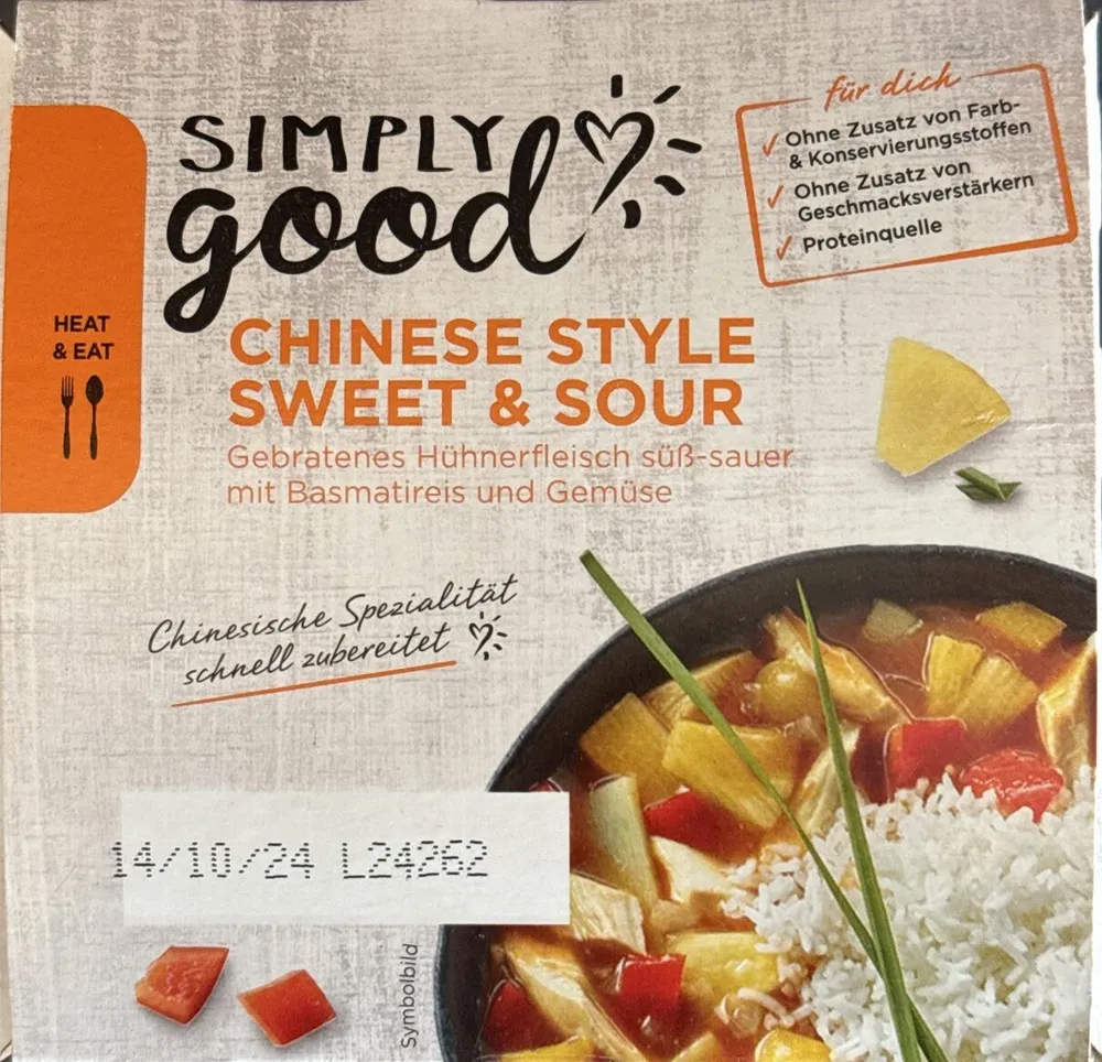 Chinese Style Sweet & Sour