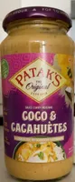 Sauce cury indienne coco & cacahuètes