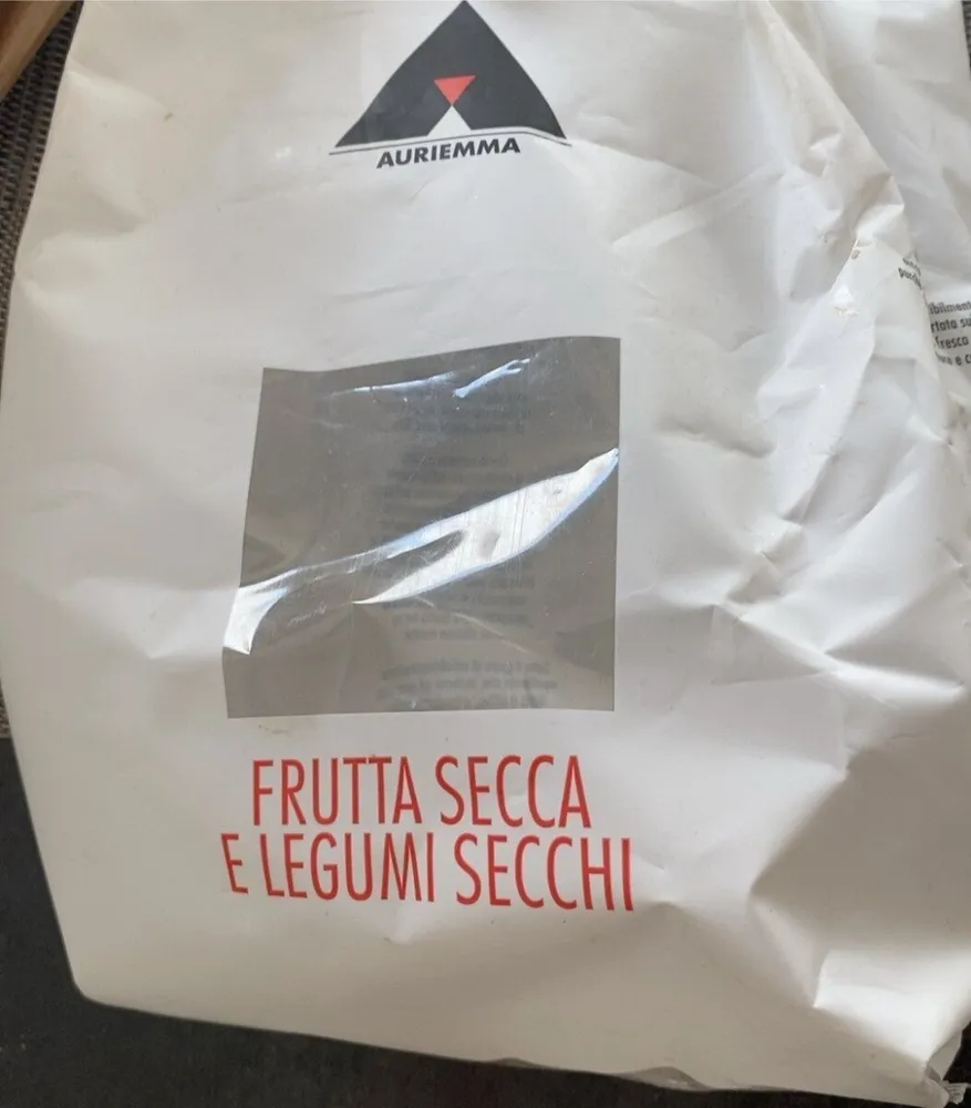 Frutta secca e legumi secchi