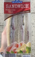 Sandwich schinken-kase