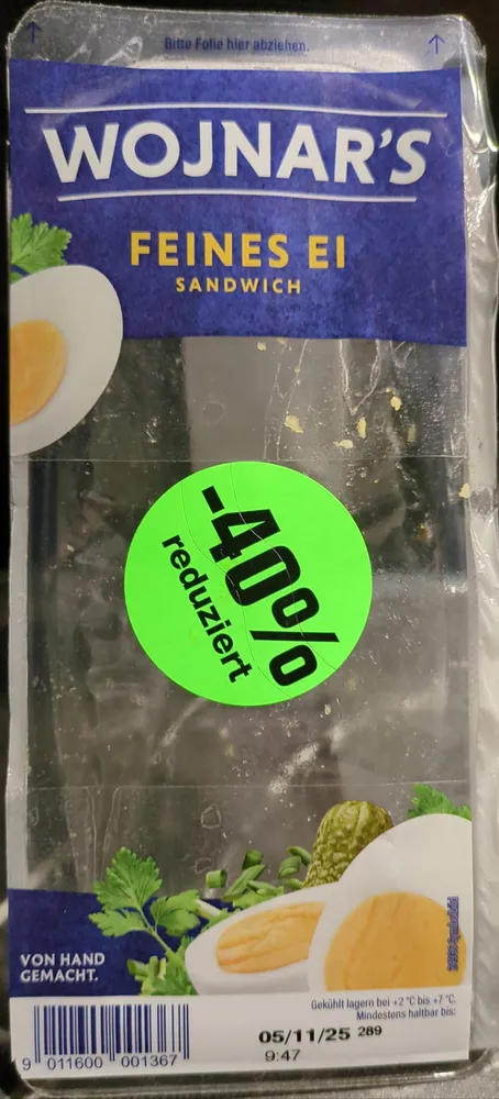 Feines Ei Sandwich