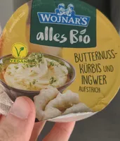 Butternusskürbis und Ingwer Aufstrich
