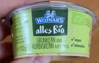 Grünkern und Kürbiskern Aufstrich
