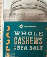 Whole Cashews with Sea Salt