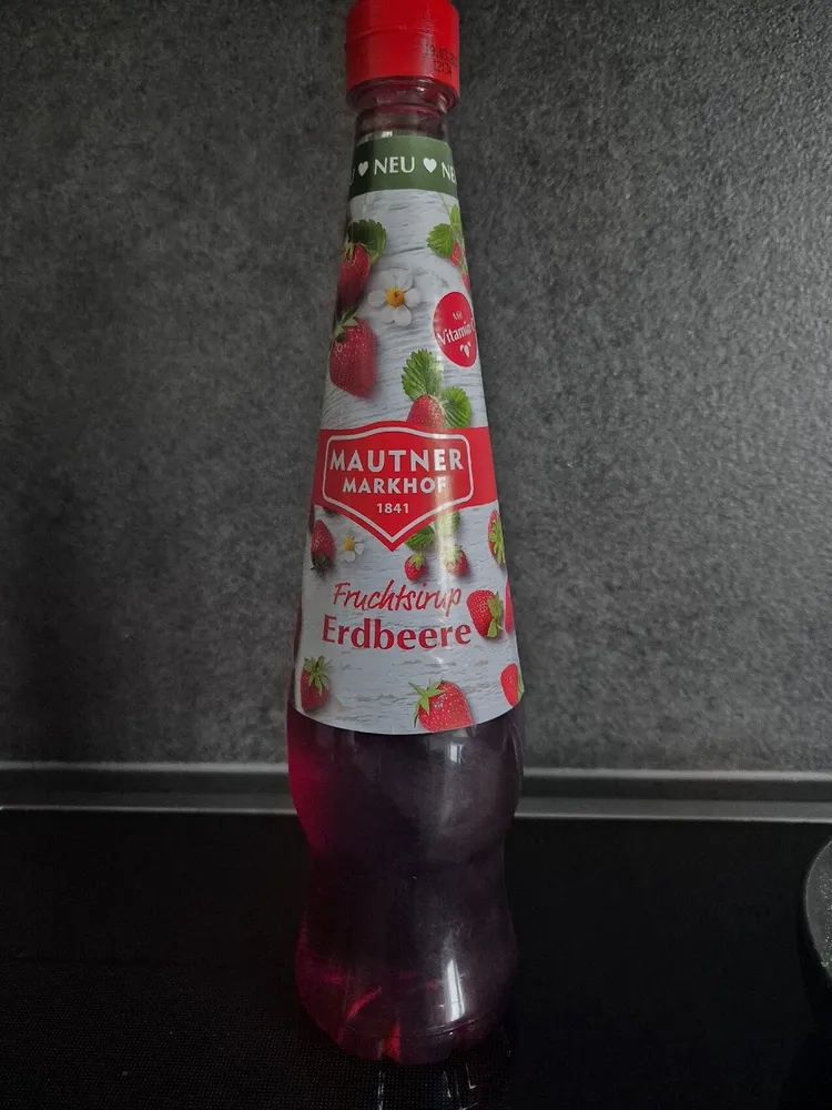 Fruchtsirup Erdbeere