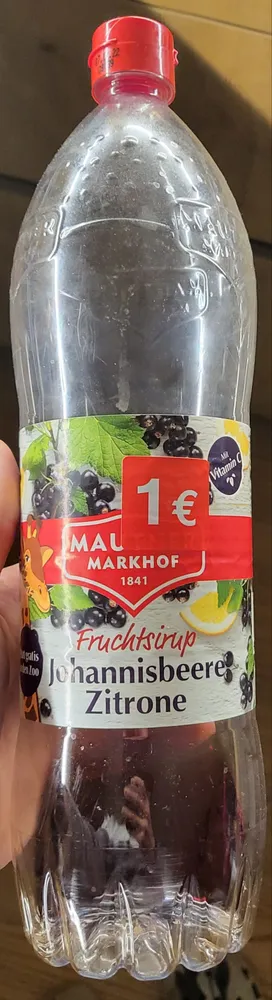 Fruchtspritzer Johannisbeer Zitrone