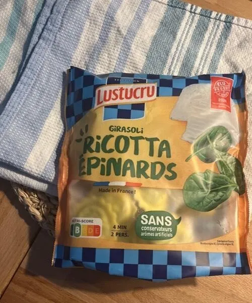 Girasoli ricotta épinard